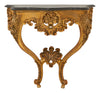 Antique Gilt Marble Top Console