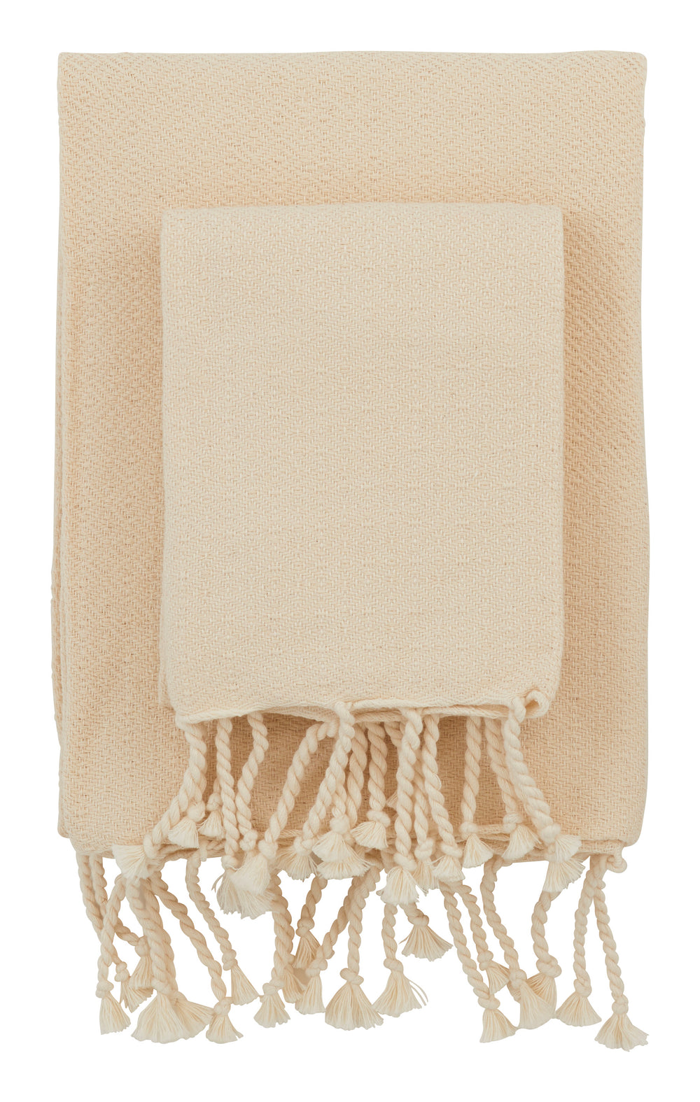 Hammam Cream Diamond Towels