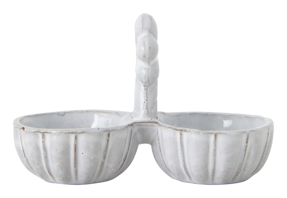 Astier de Villatte Clover Salt & Pepper Cellar