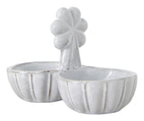 Astier de Villatte Clover Salt & Pepper Cellar