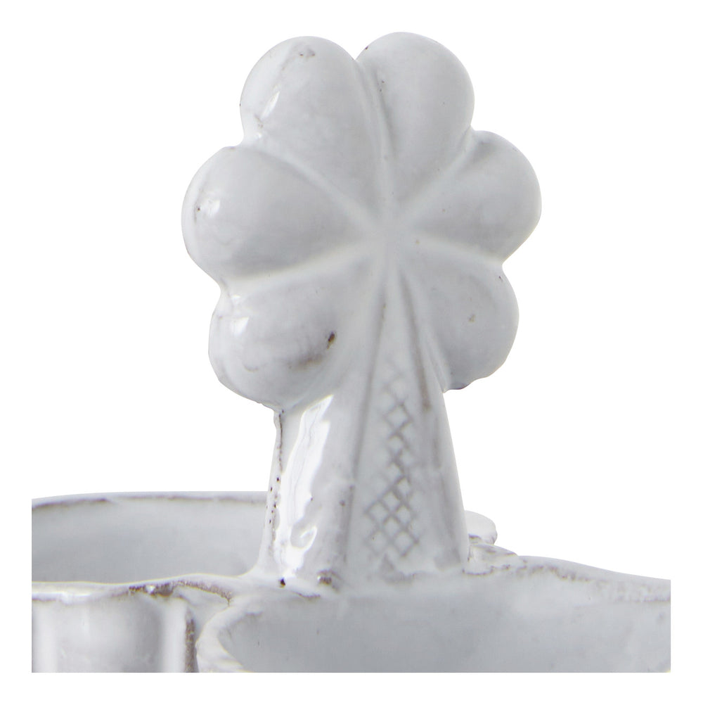 Astier de Villatte Clover Salt & Pepper Cellar