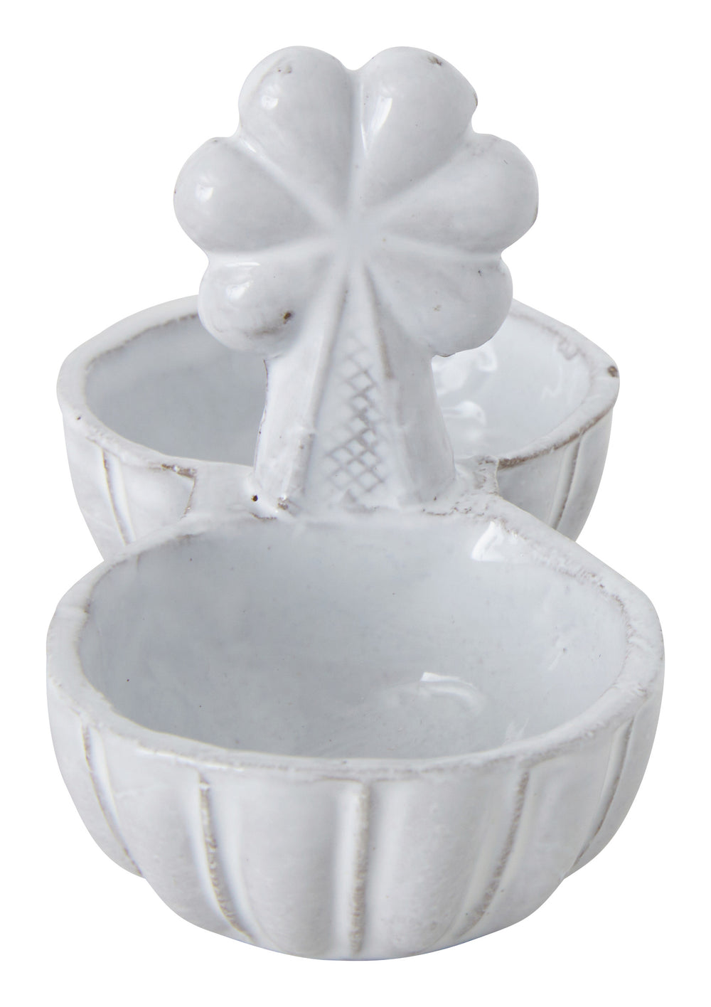 Astier de Villatte Clover Salt & Pepper Cellar