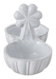 Astier de Villatte Clover Salt & Pepper Cellar