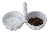 Astier de Villatte Clover Salt & Pepper Cellar