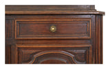 Antique Wood Breakfront