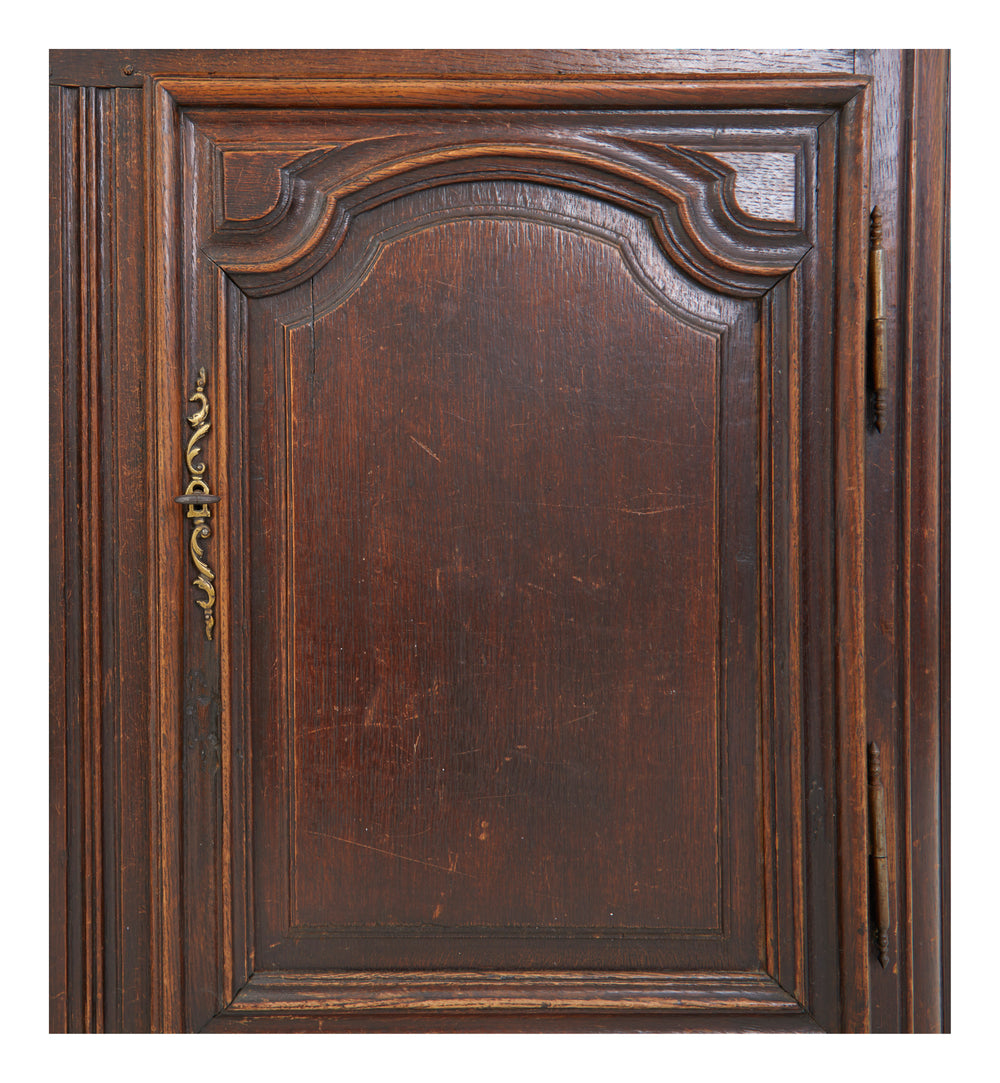 Antique Wood Breakfront