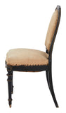 Antique Napolean III Unupholstered Dining Chair