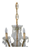 Vintage Venetian Glass Chandelier