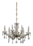 Vintage Venetian Glass Chandelier