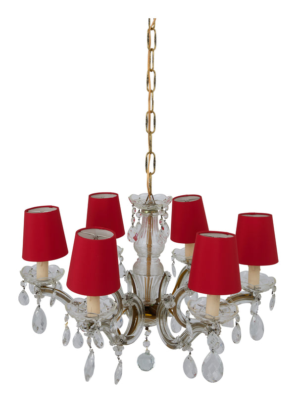 Vintage Venetian Glass Chandelier