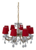 Vintage Venetian Glass Chandelier