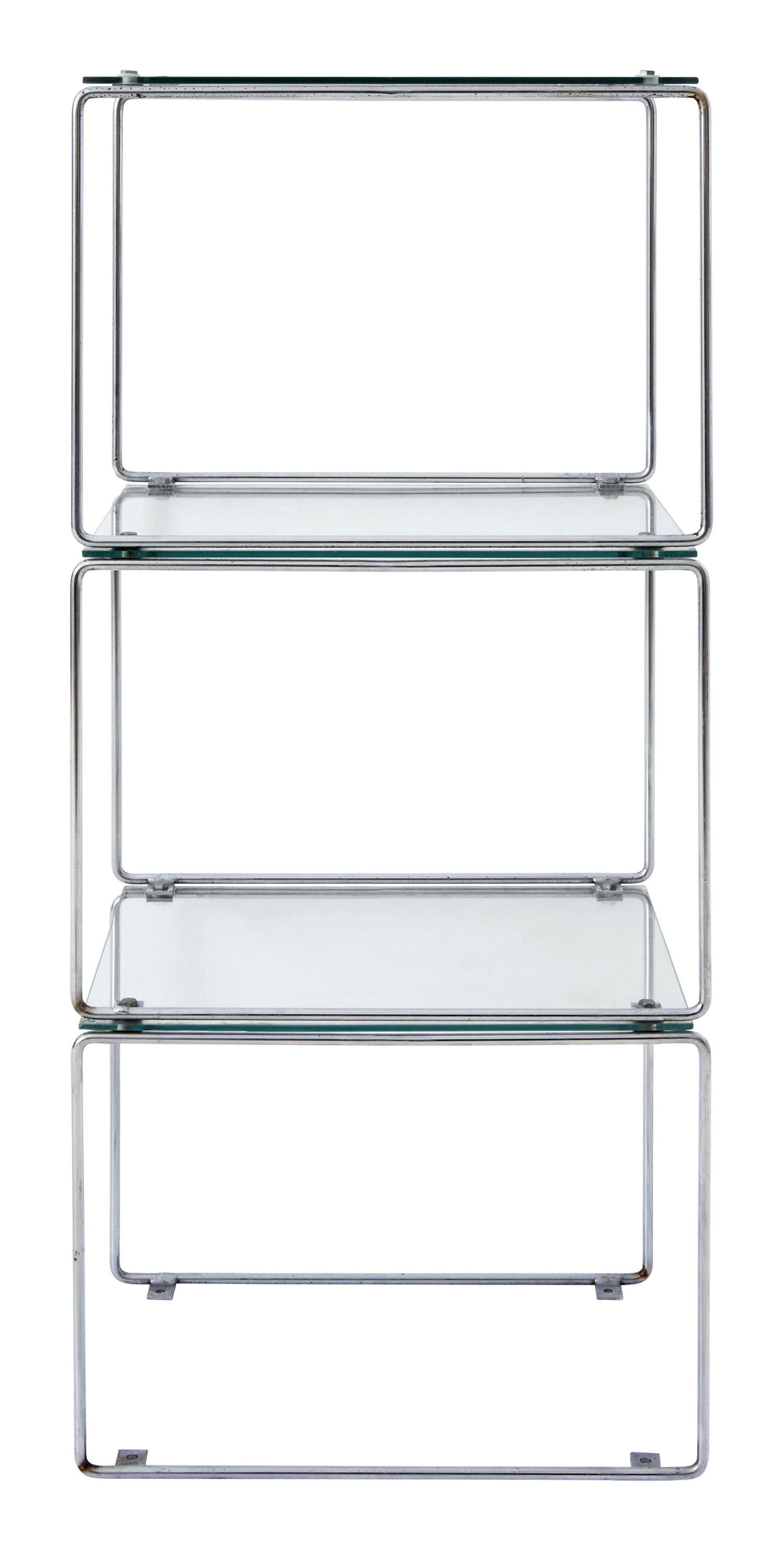 Vintage Glass Etagere