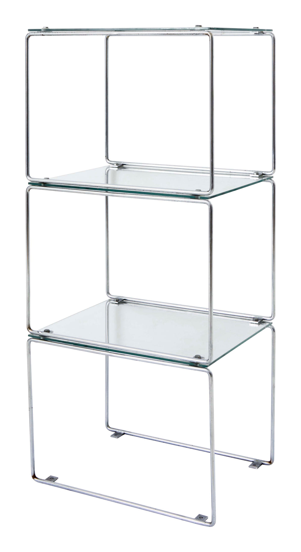 Vintage Glass Etagere