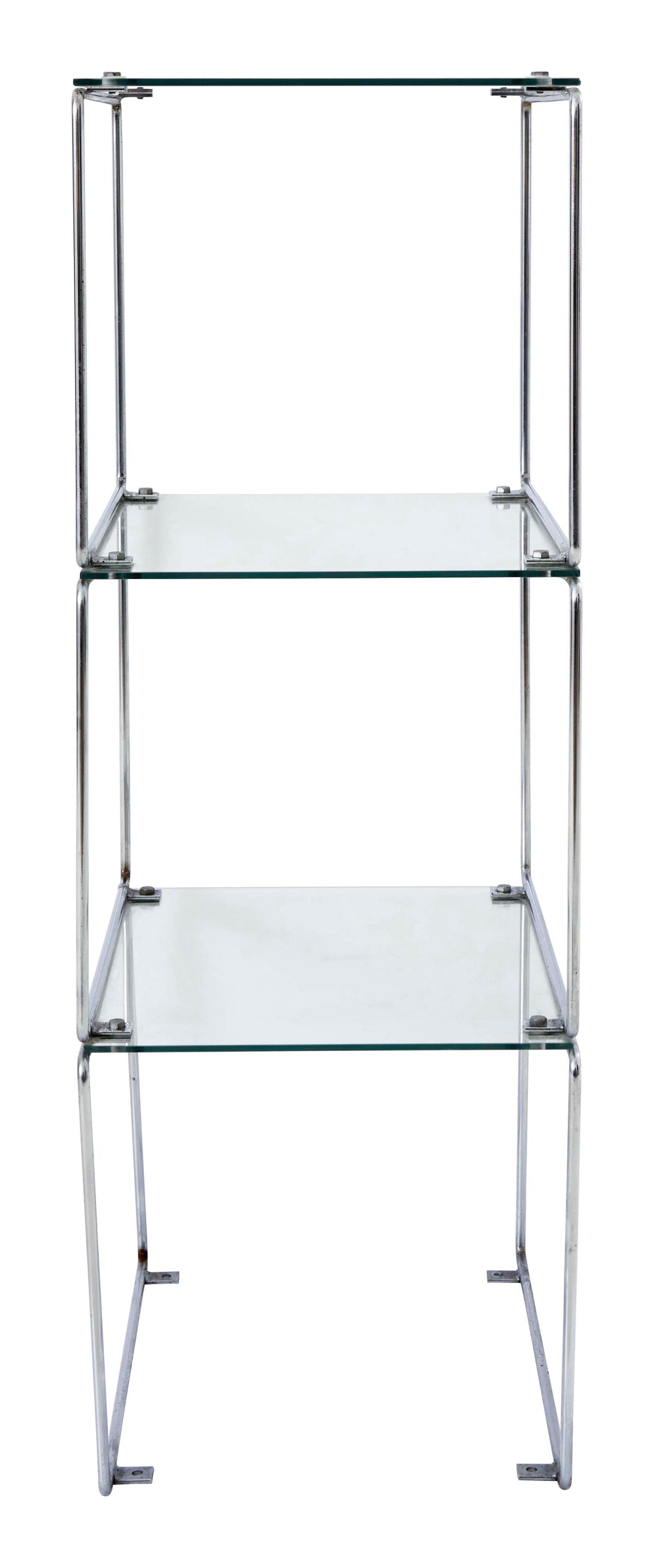 Vintage Glass Etagere