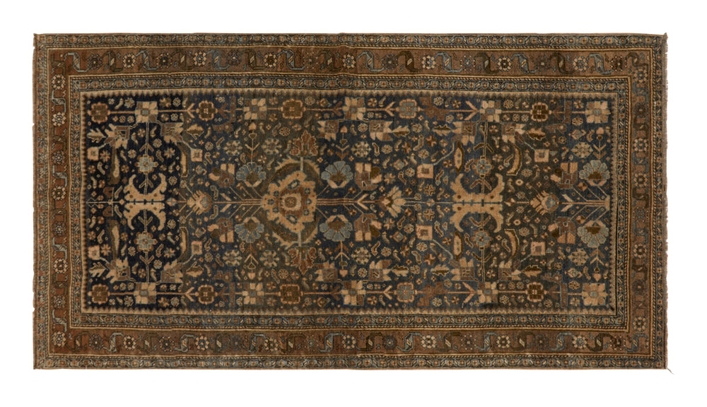 Vintage Bidjar Rug - 7'2" x 3'10"