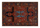 Vintage Malayer Rug - 6'9" x 4'7"