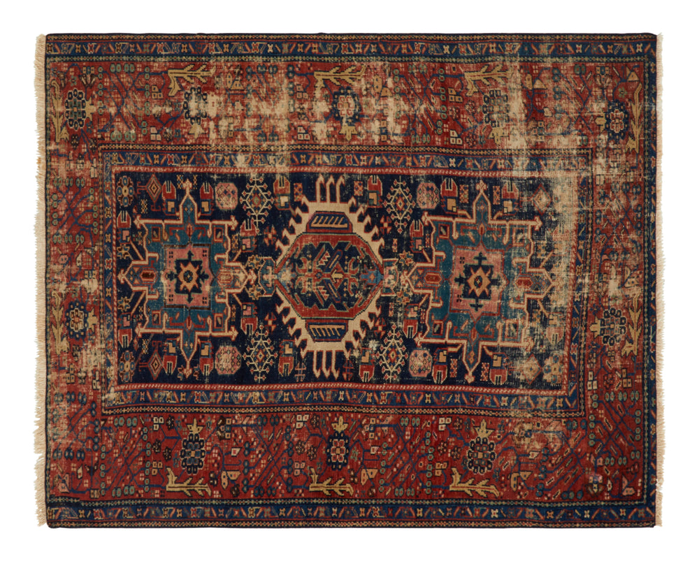 Vintage Karaje Rug - 5'8" x 4'5"