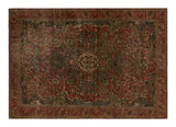 Vintage Baktiary Rug - 9'8' x 6'9"