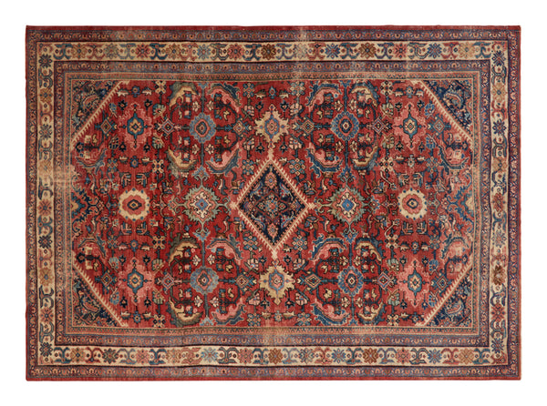 Vintage Mahal Rug - 10'3" x 7'3"