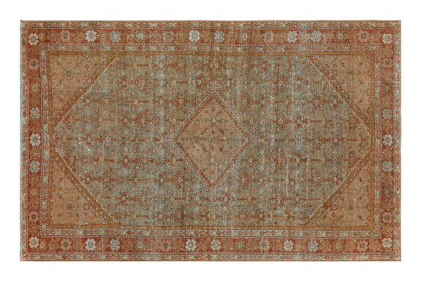 Vintage Malayer Rug - 6'6" x 4'1"