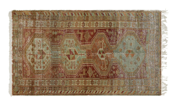 Vintage Caucasian Rug - 8' x 4'7"