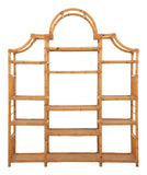 Vintage Bamboo Etagere