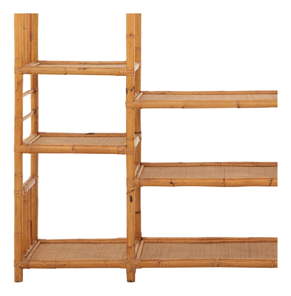 Vintage Bamboo Etagere