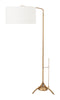 Vintage Brass Floor Lamp