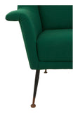 Vintage Green Lounge Chair