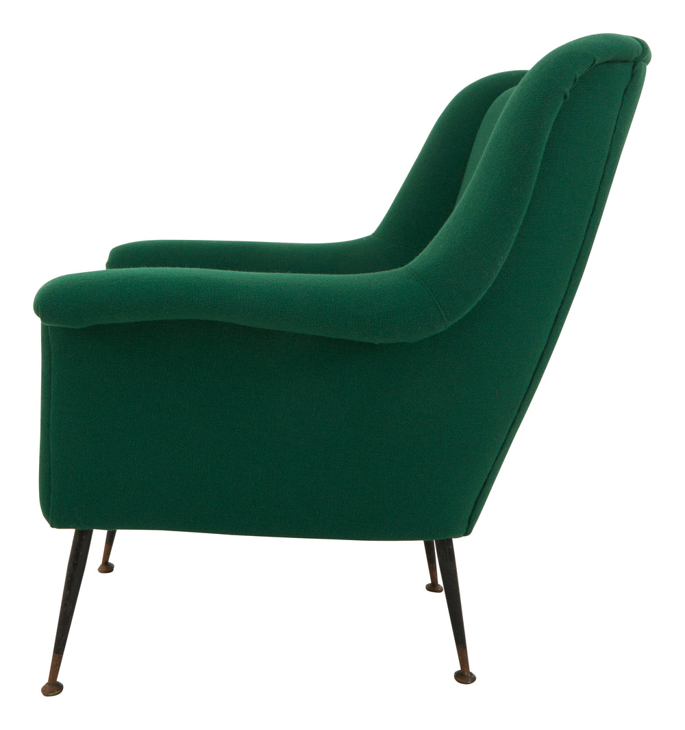 Vintage Green Lounge Chair