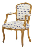 Vintage Gilt Wood Armchair