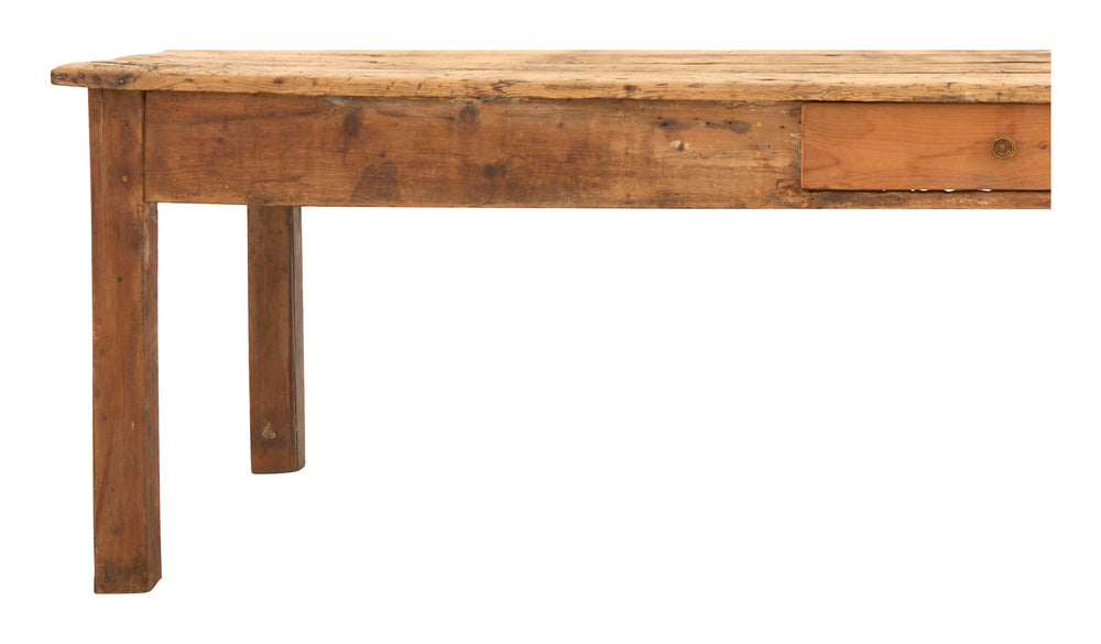 Vintage Wood Farm Table