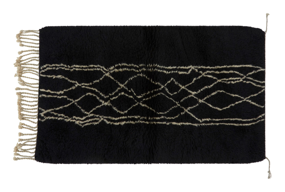 Beni Ourain Rug - 5'2" x 3'1"