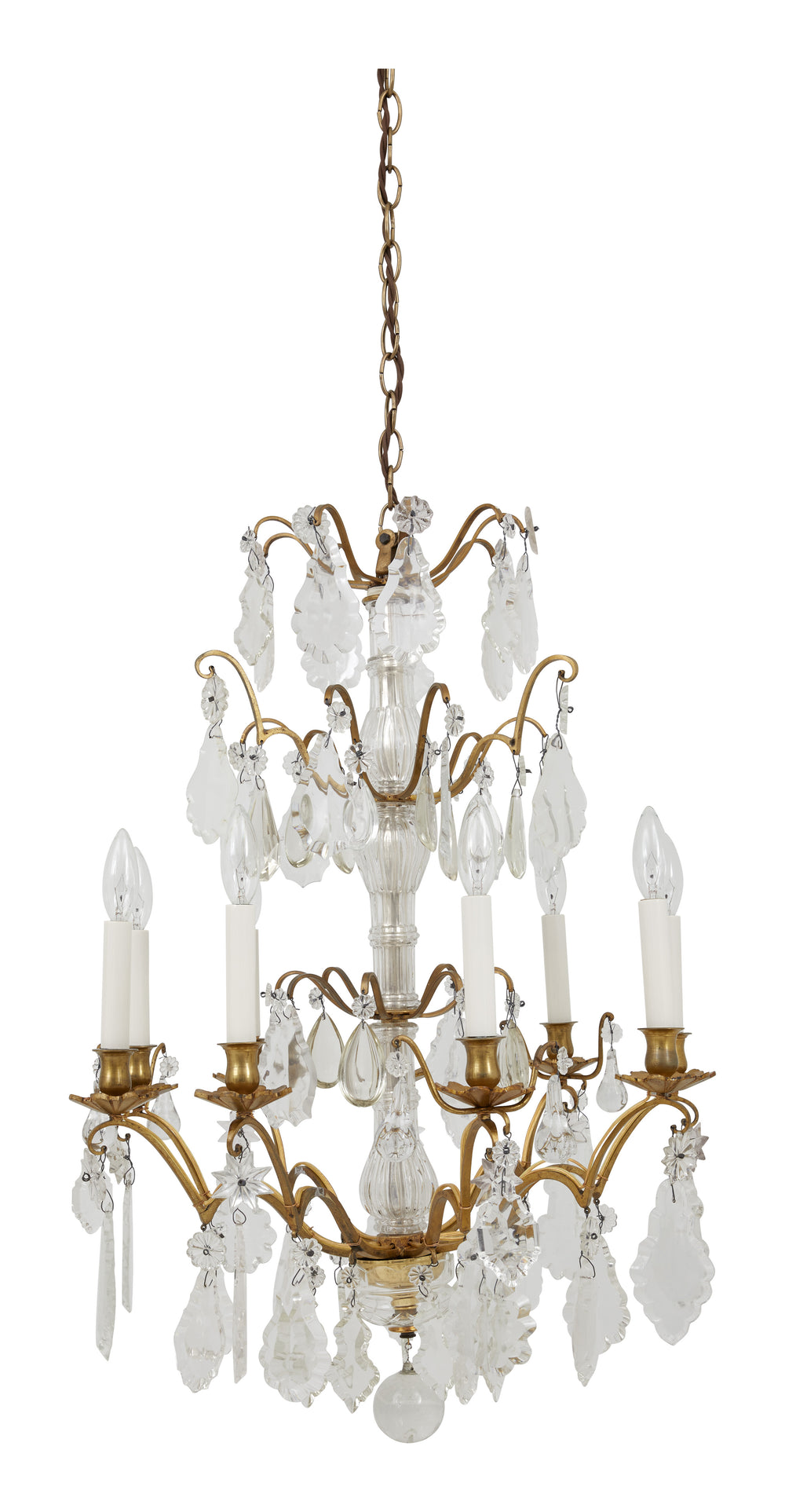 Antique Crystal Chandelier