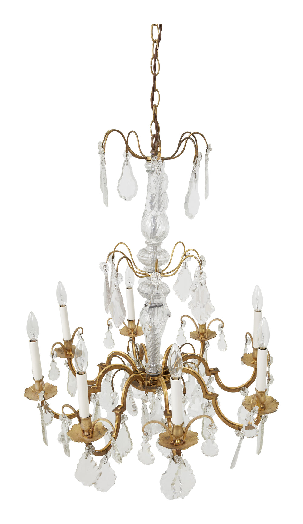 Antique Crystal Chandelier