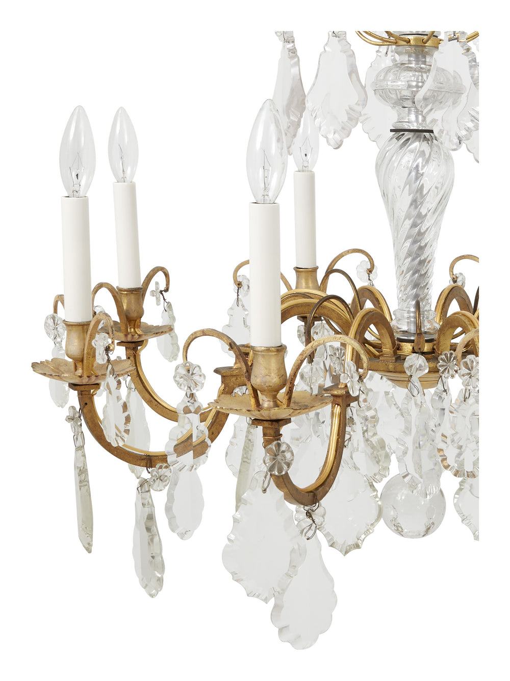 Antique Crystal Chandelier