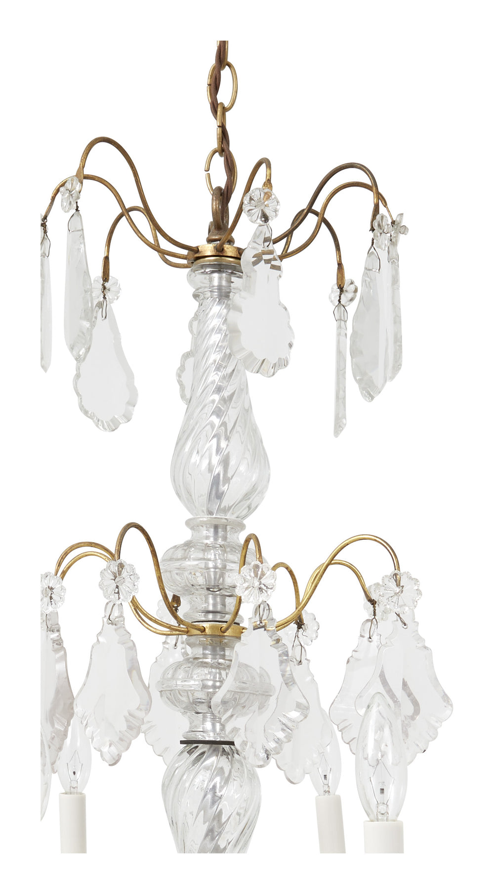 Antique Crystal Chandelier