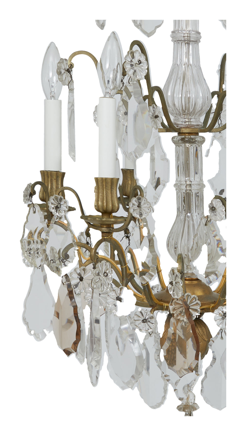 Antique Louis XV Crystal Chandelier