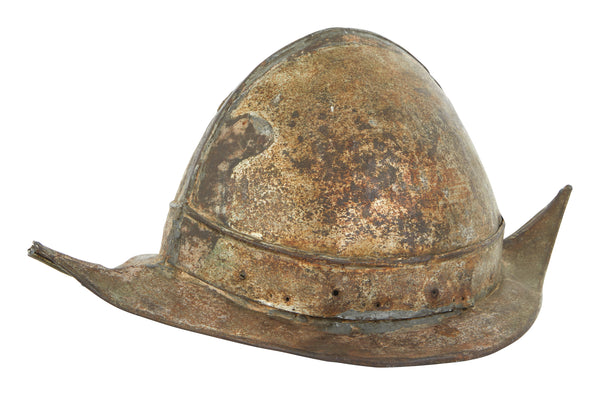 Antique Metal Helmet