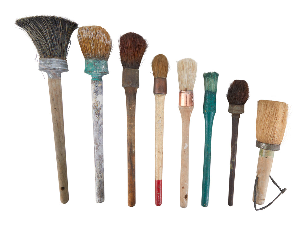 Vintage Paint Brushes - Large