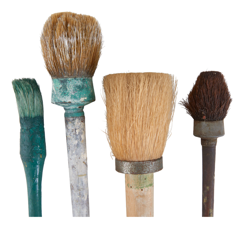 Vintage Paint Brushes - Large