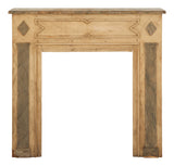 Antique Trompe L'oeil Marble Mantel