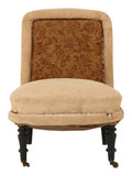 Antique Unupholstered Slipper Chair