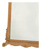 Antique Carved Wood Mirror