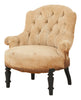 Antique Tufted Unupholstered Chair