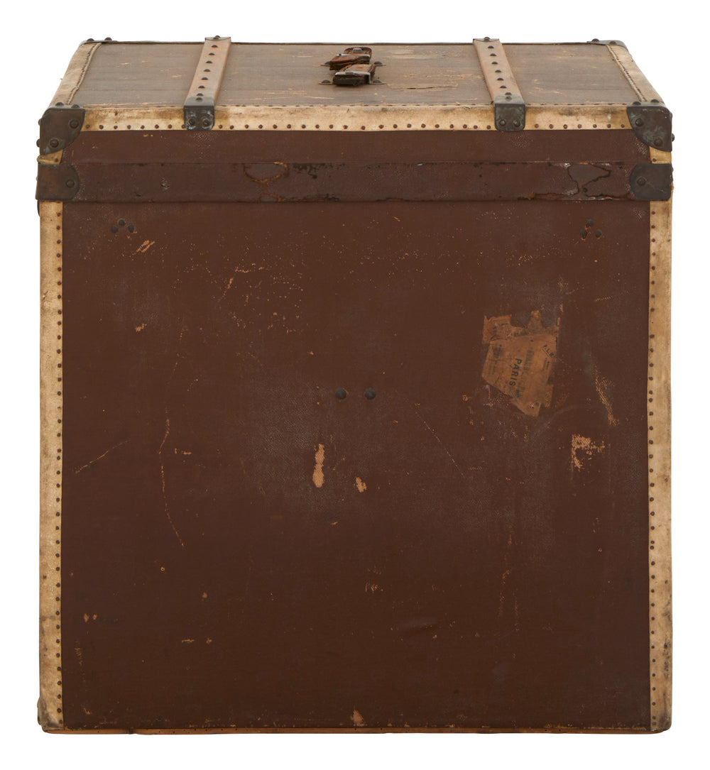 Antique Square Trunk