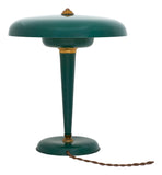 Vintage Green Table Lamp