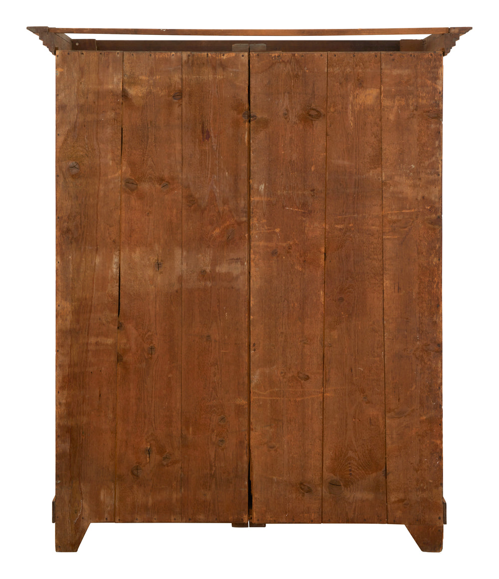 Antique French Wood Armoire