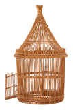 Vintage Rattan Birdcage