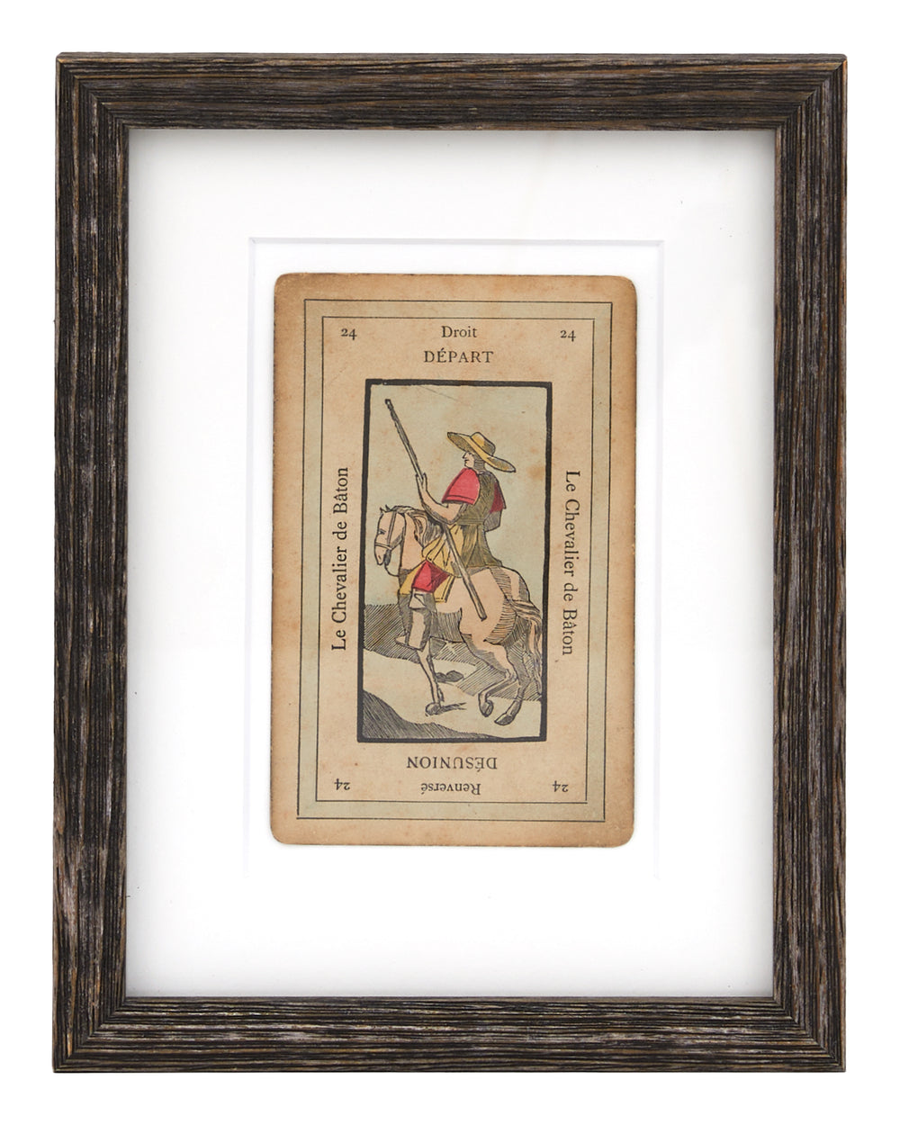 Antique French Tarot Card